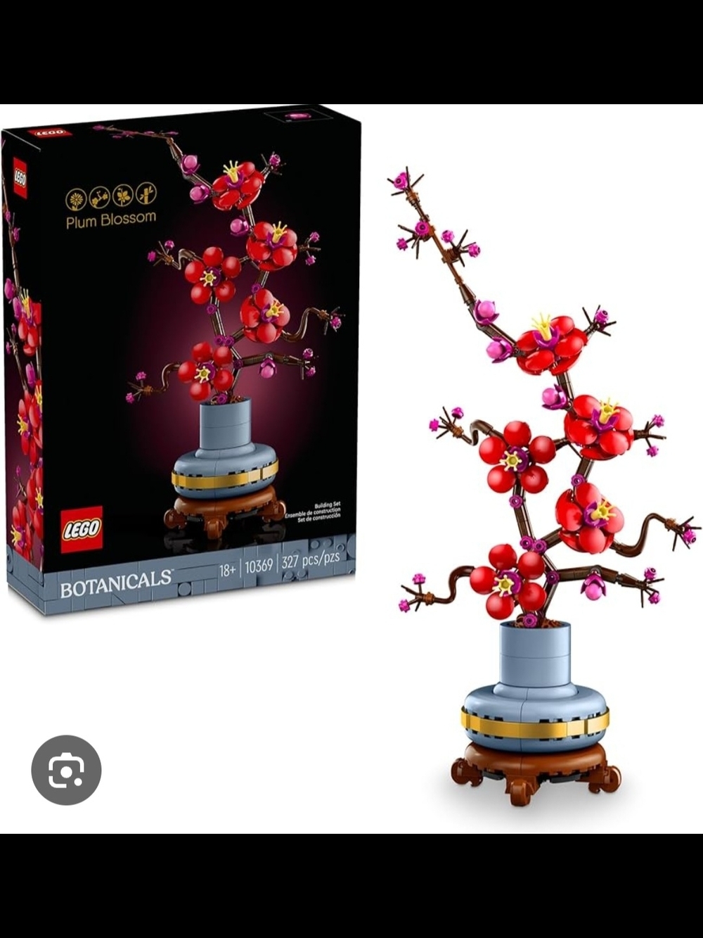 LEGO❗️ Plum Blossom Botanical Model - Pink and Red Flowers - Picture 7 of 7